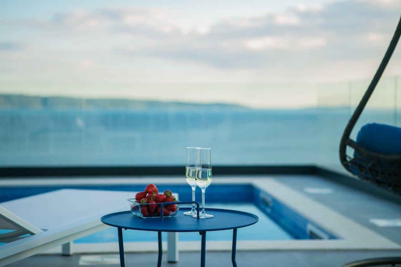 Holiday Home Olive Exclusive - 8 People, Heated Pool, Okrug Gornji, Sea View Trogir Buitenkant foto